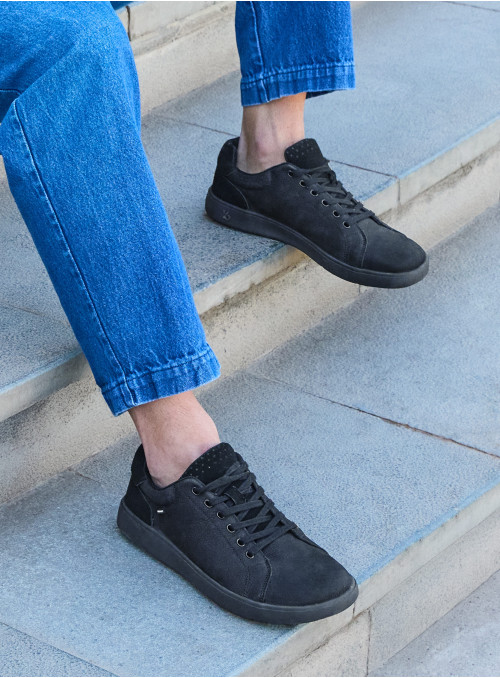 Zapatilla Cuero Hombre