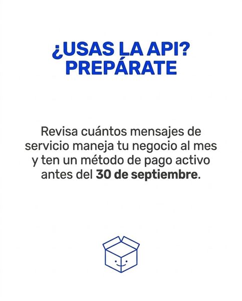 ¿Usas la API? Prepárate