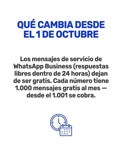 Qué cambia desde el 1 de octubre