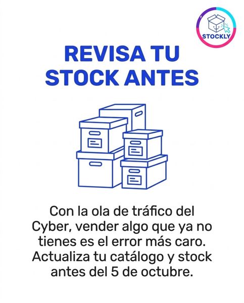 Revisa tu stock antes