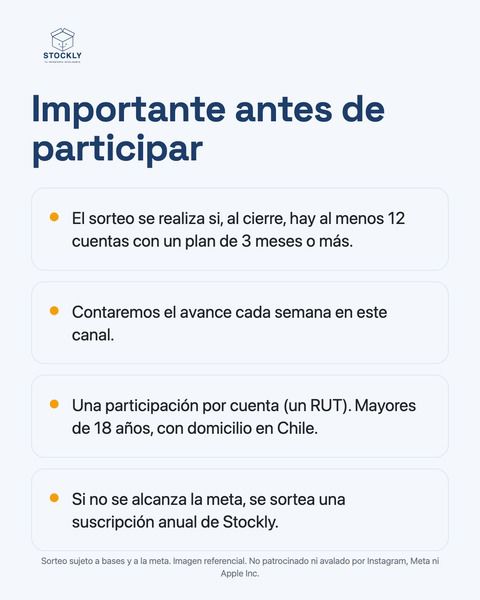 Importante antes de participar